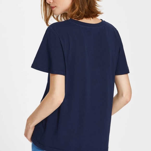 SHEIN Floral Embroidered Flutter Sleeve Tee - Picture 5 of 10